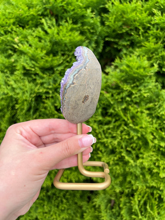 Amethyst Cluster on Stand