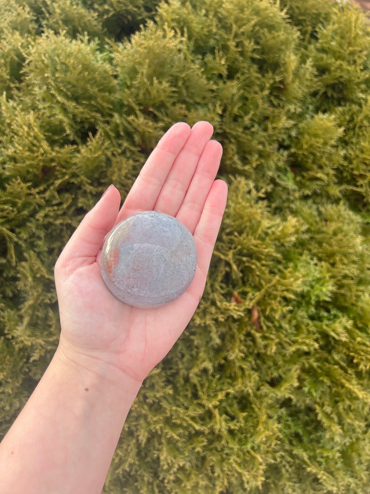 Large Ocean Jasper Palm Stone