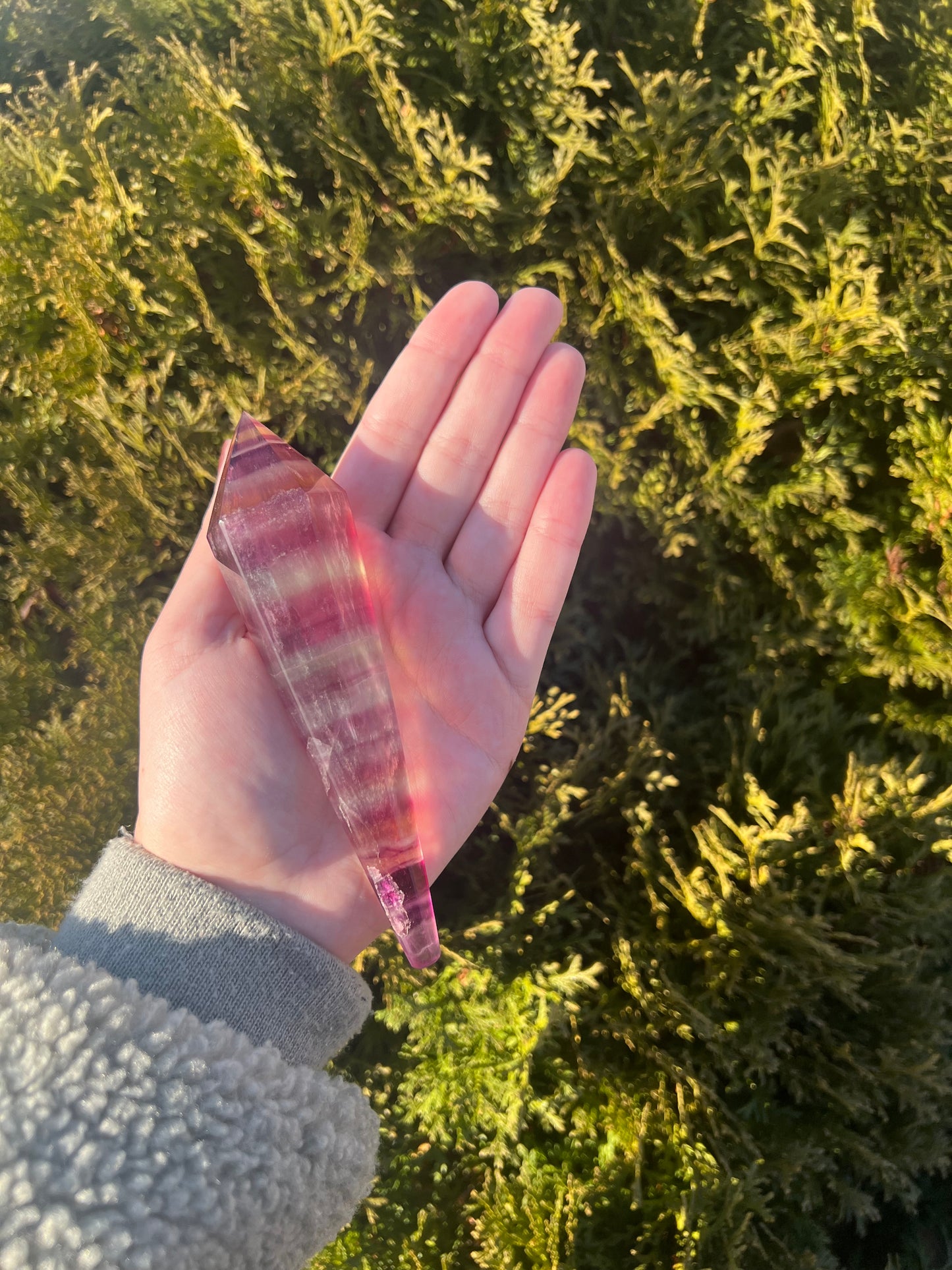 Fluorite Wand 1