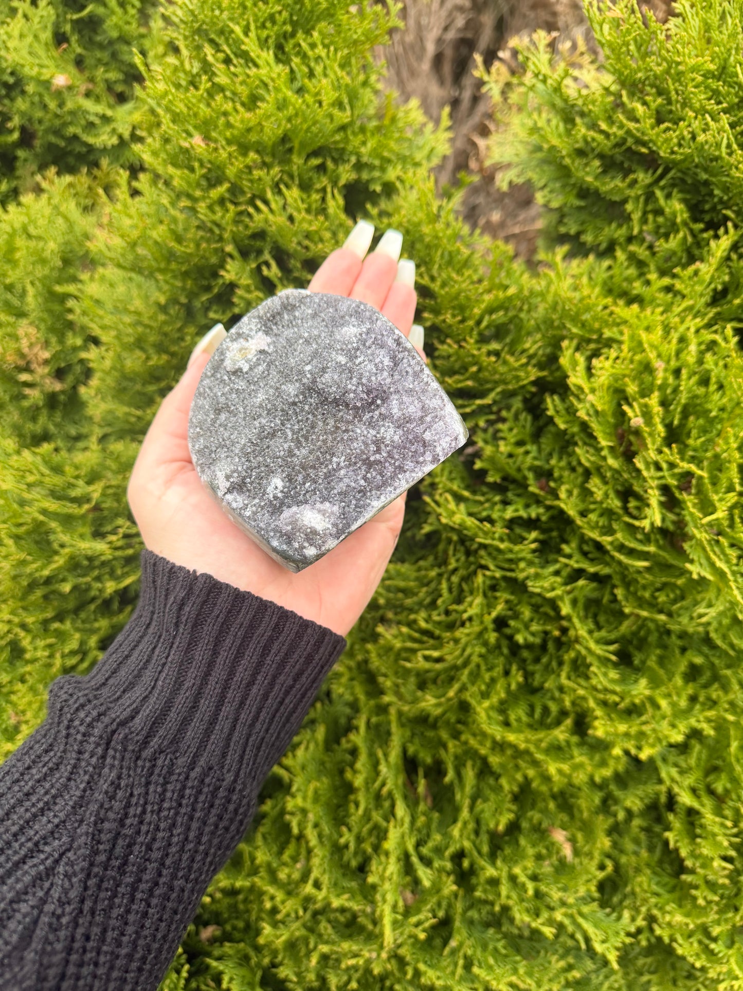 Rainbow Amethyst Cut Base