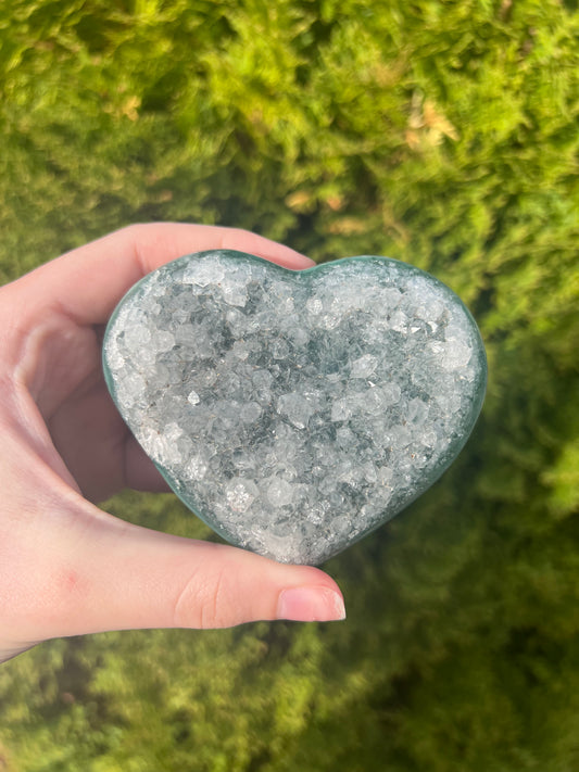Amethyst Heart from Uruguay