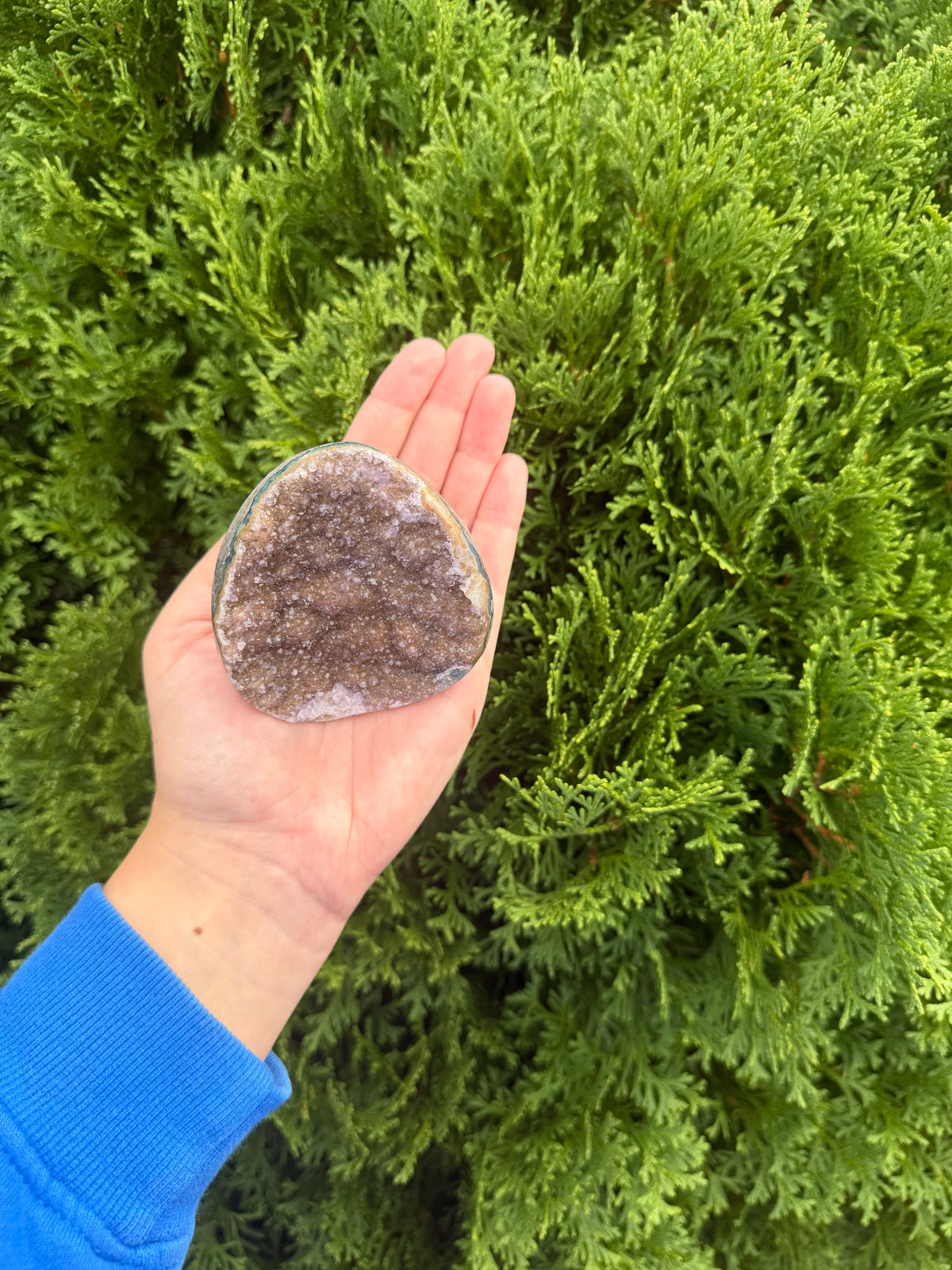 Rainbow Amethyst Cut Base