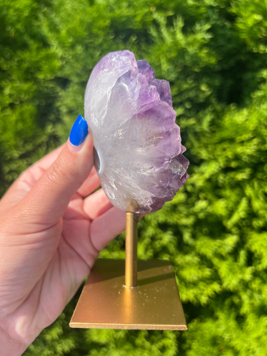 Amethyst Cluster on Stand