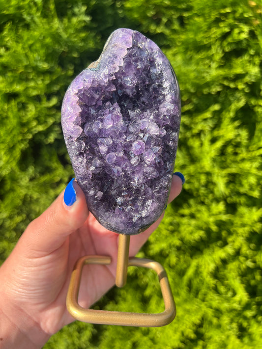 Amethyst Cluster on Stand