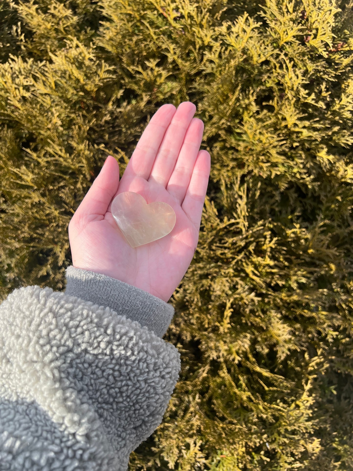 Fluorite Heart