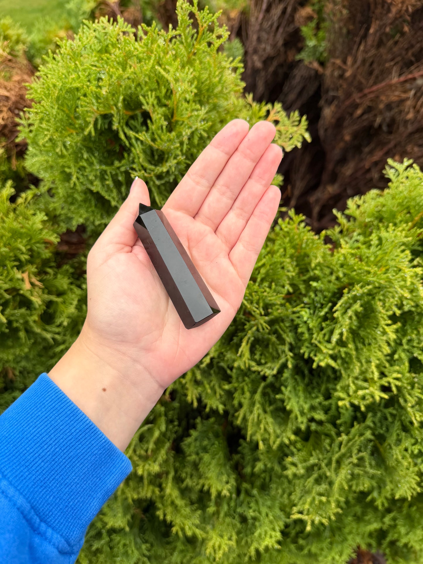 Black Obsidian Point 1