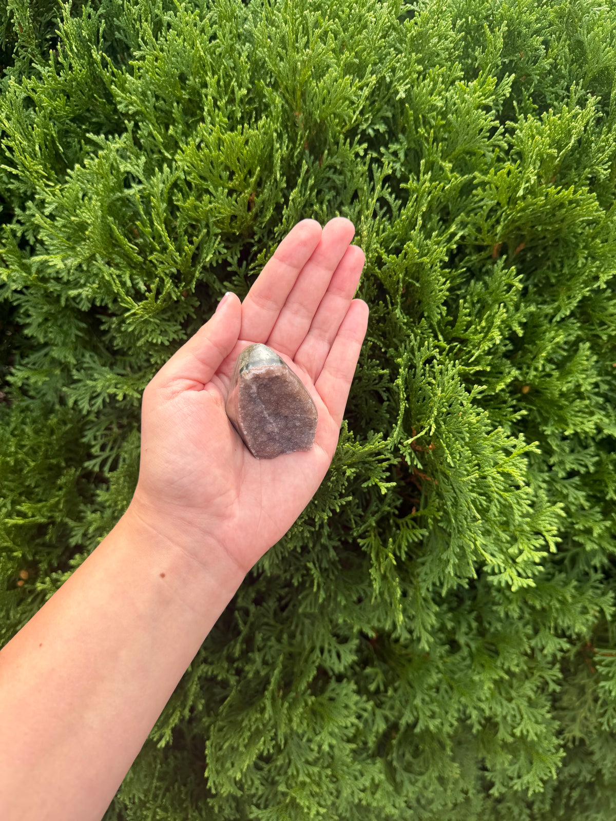 Rainbow Amethyst Cut Base