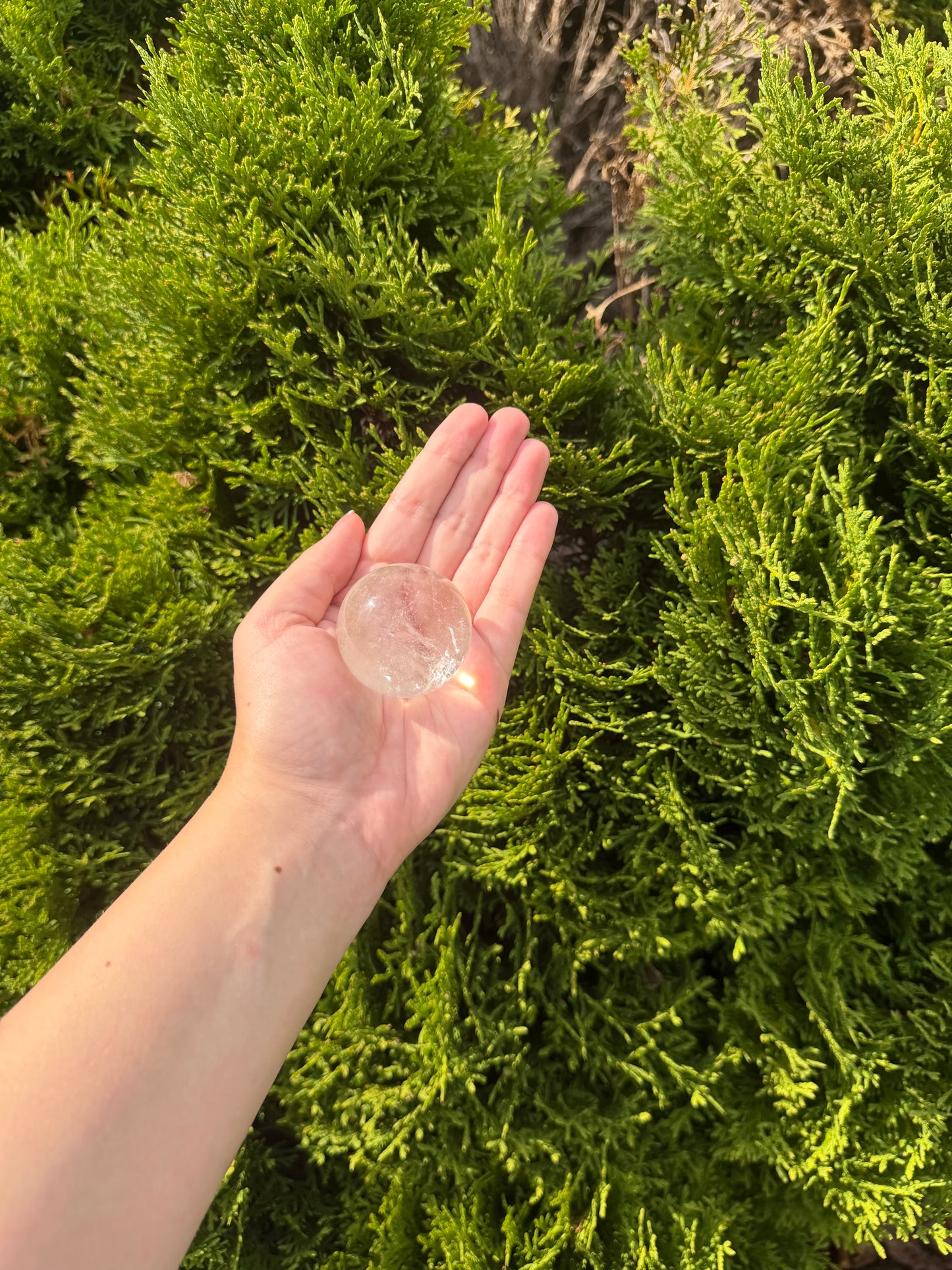 Clear Quartz Sphere 1