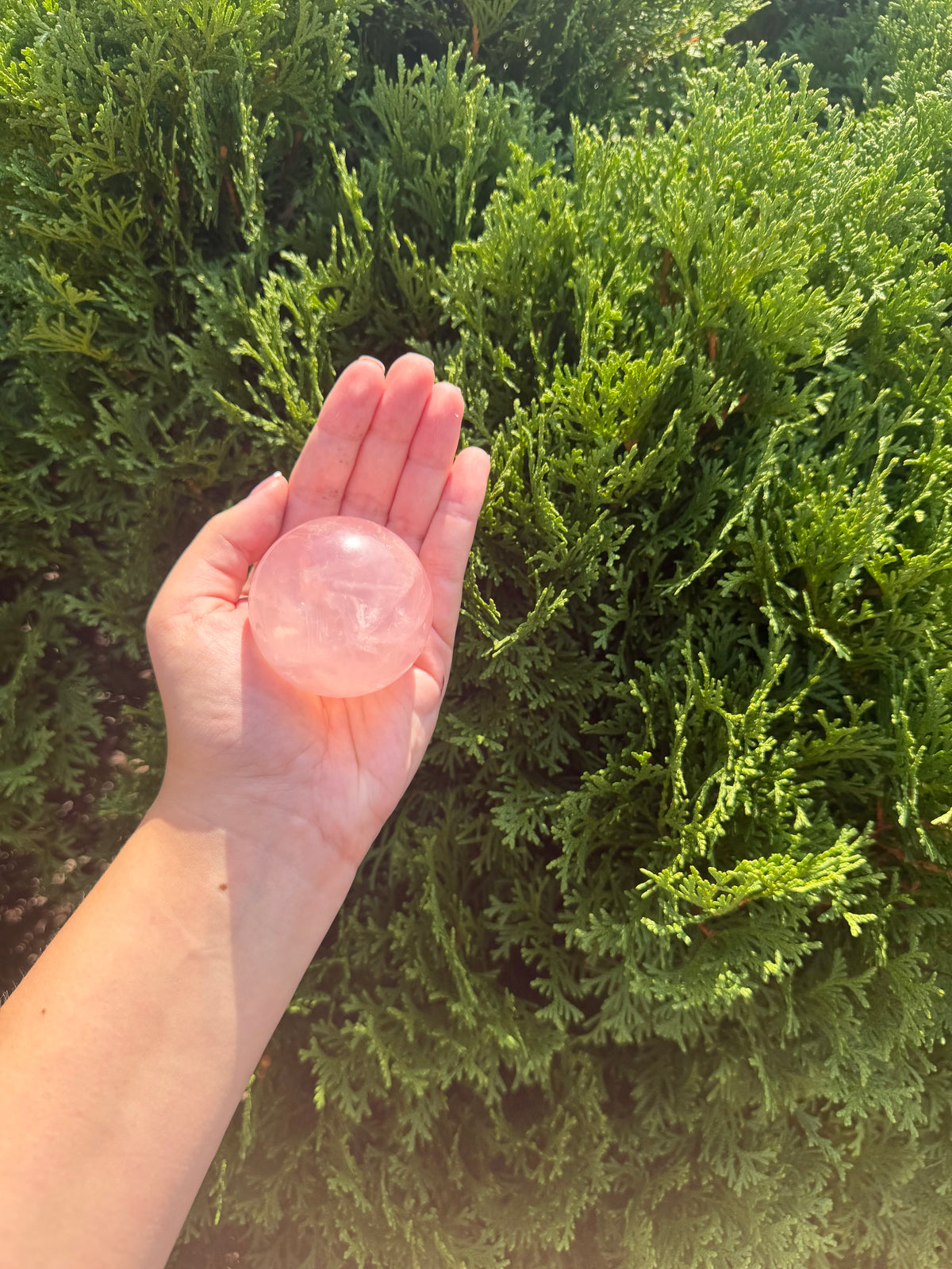 Rose Quartz Sphere