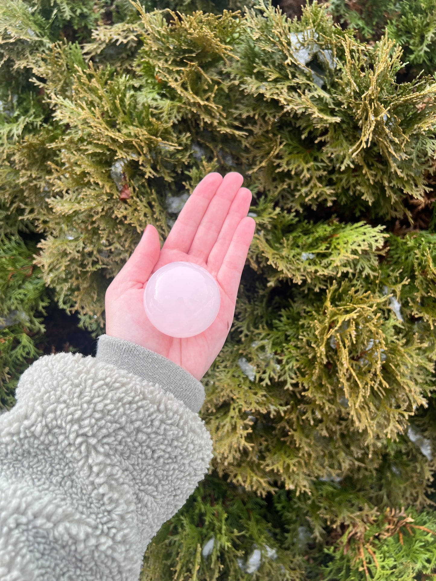 Pink Calcite Sphere