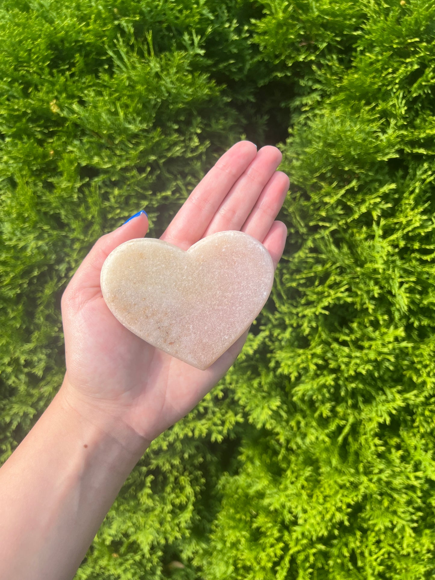 Pink Amethyst Heart