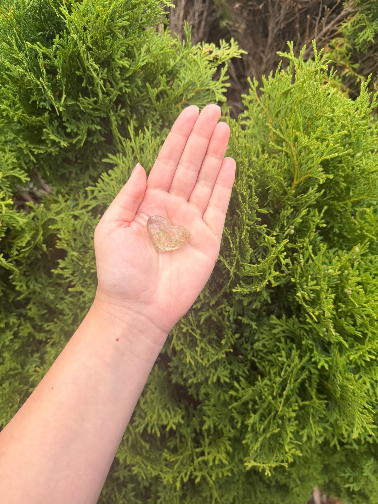 Citrine Mini Heart
