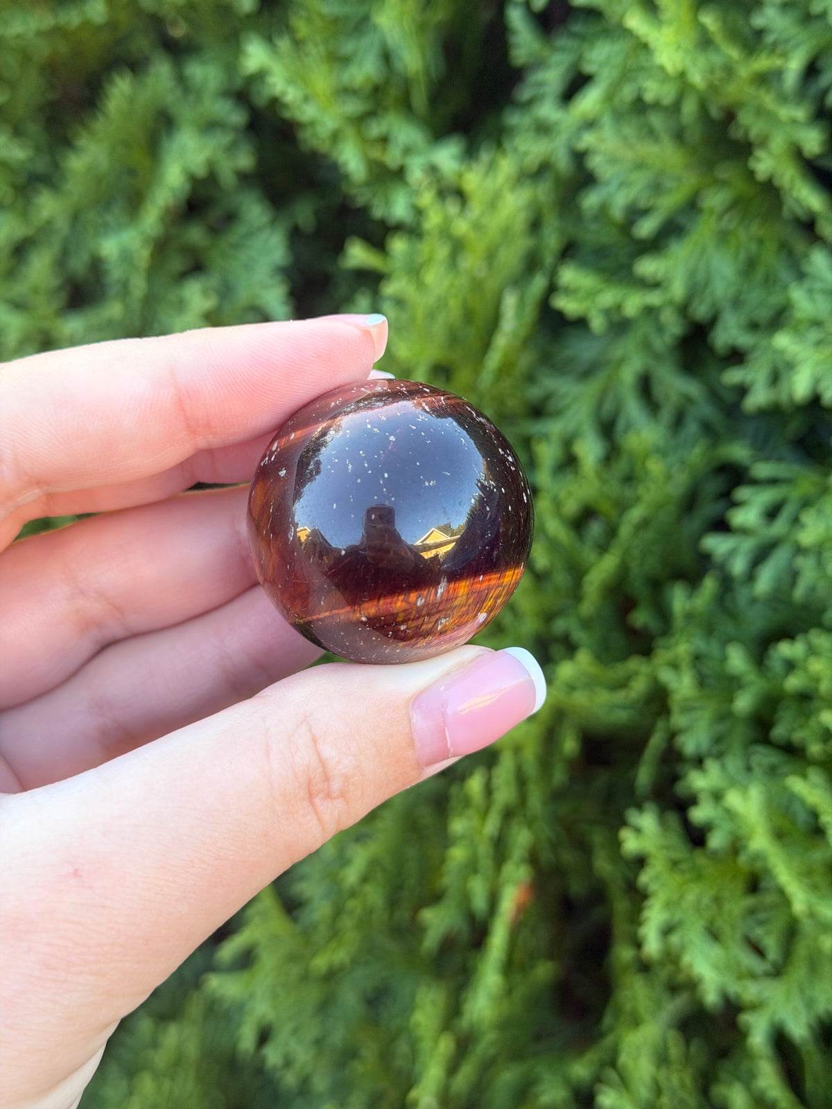Tiger’s Eye Mini Sphere
