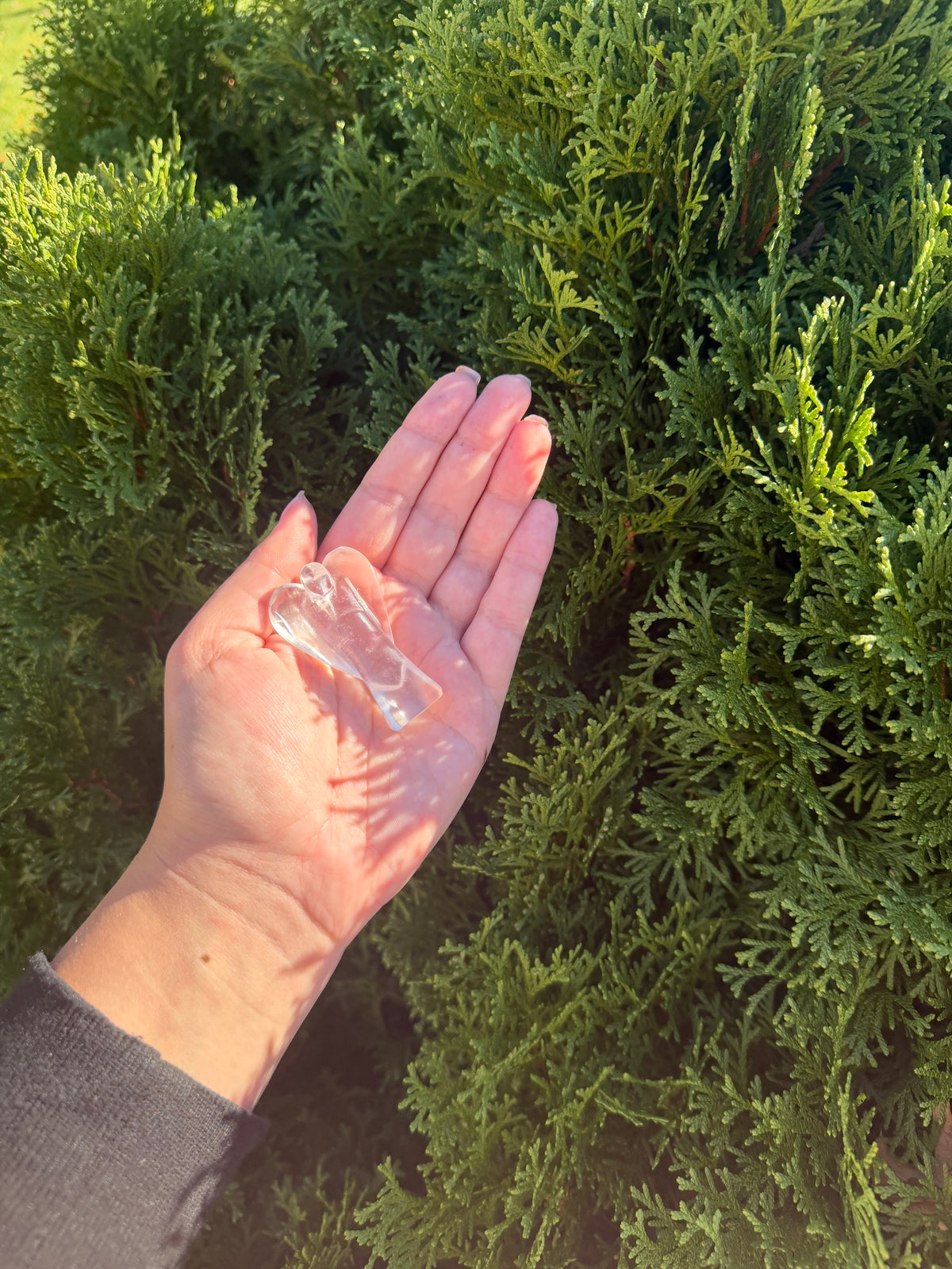 Clear Quartz Mini Angel