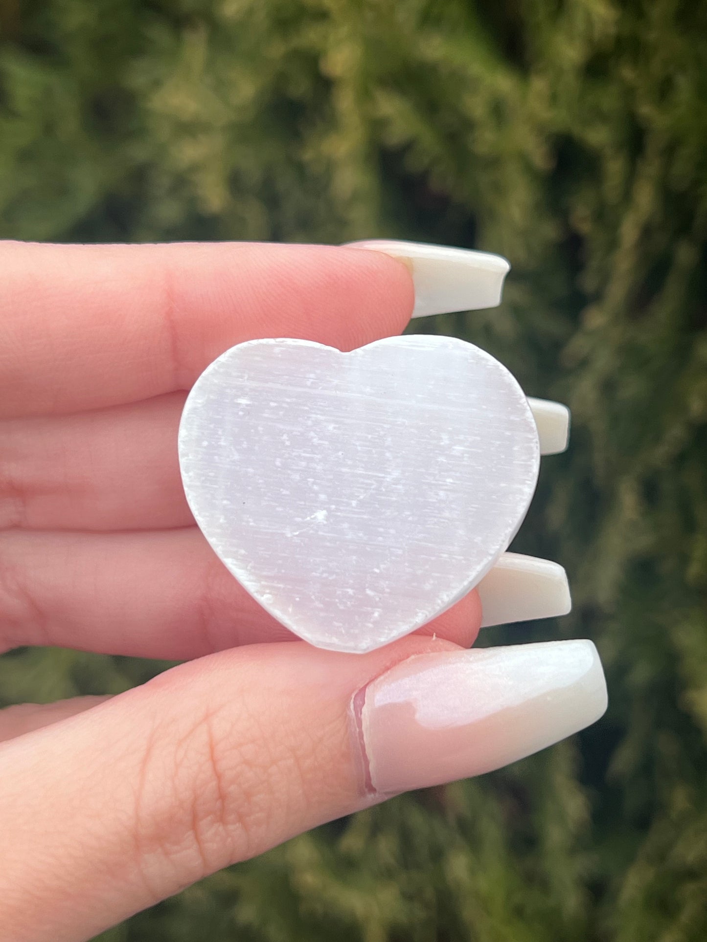 Selenite Mini Heart