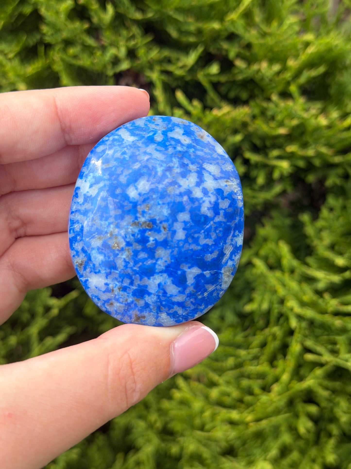 Lapis Lazuli Palm Stone 4