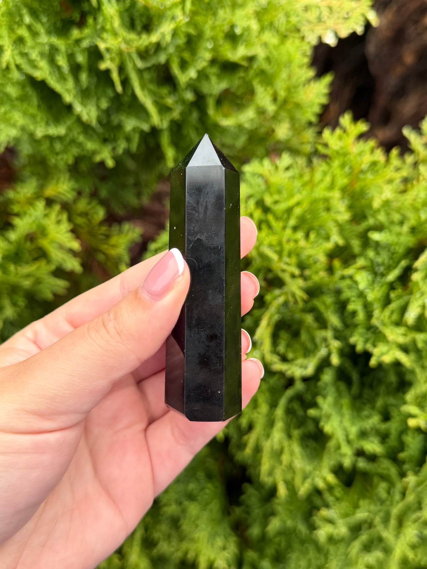 Black Obsidian Point 1