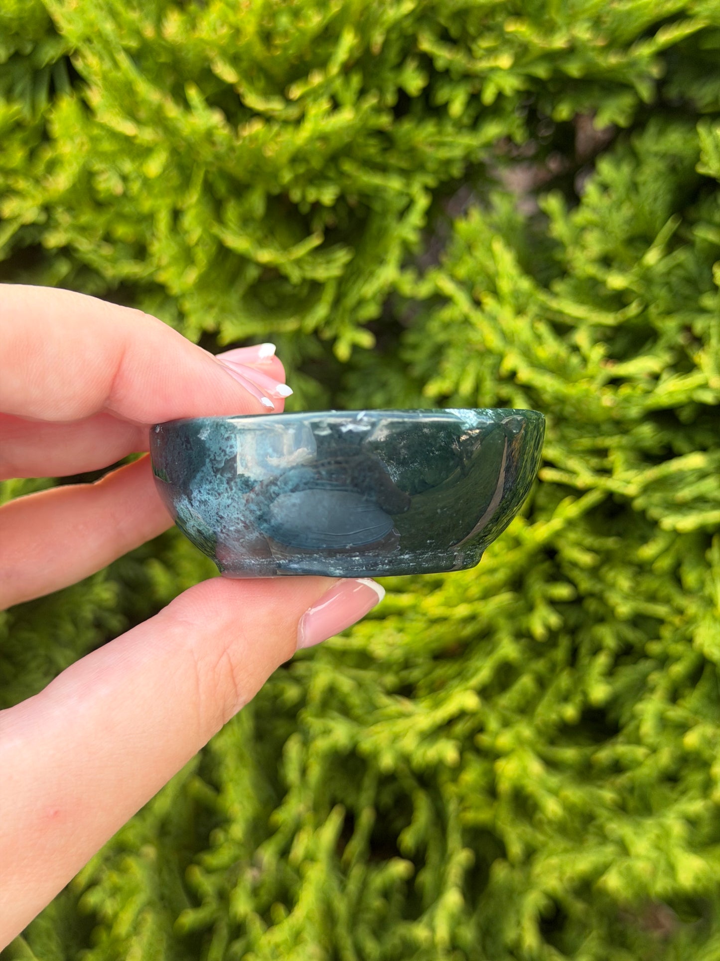 Moss Agate Bowl 4