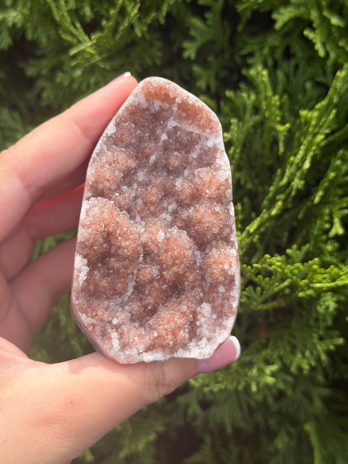 Rainbow Amethyst Cut Base