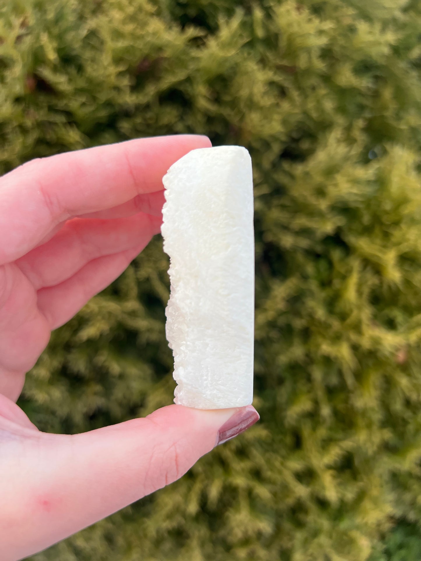 Snow Quartz Heart #1