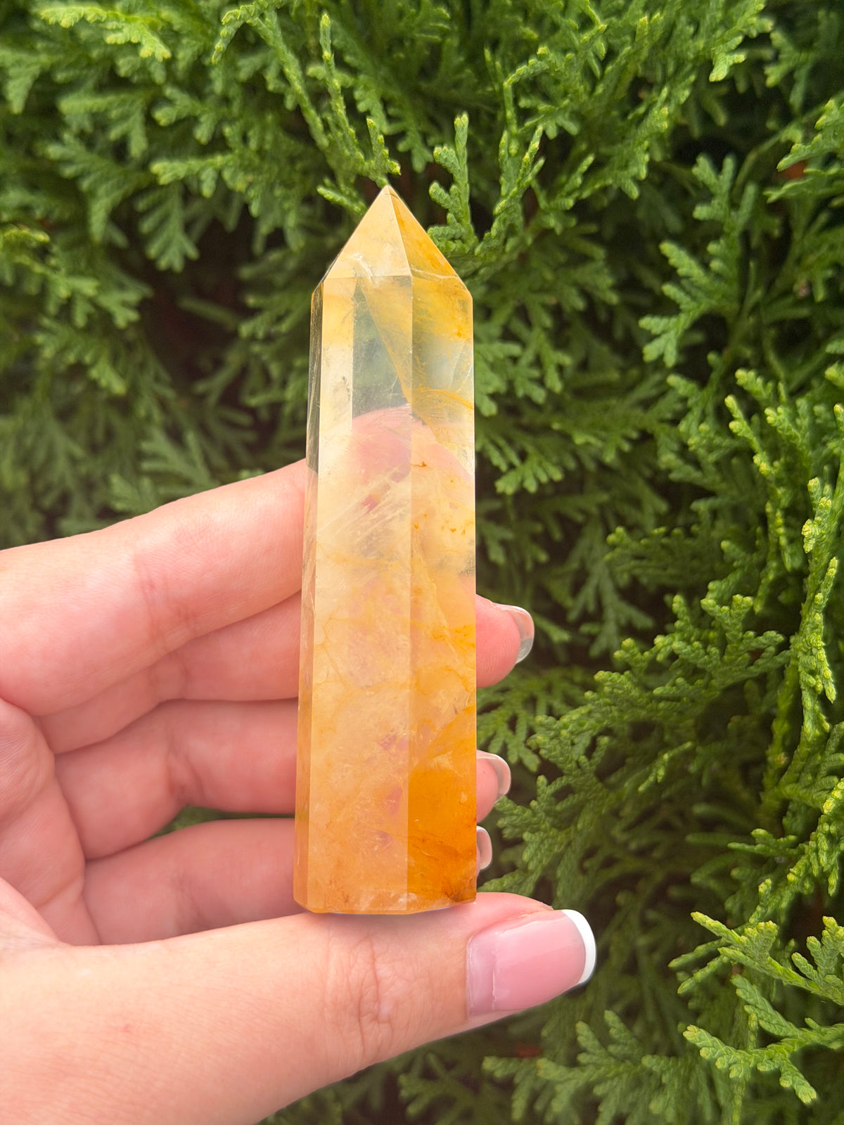 Golden Healer Quartz Point