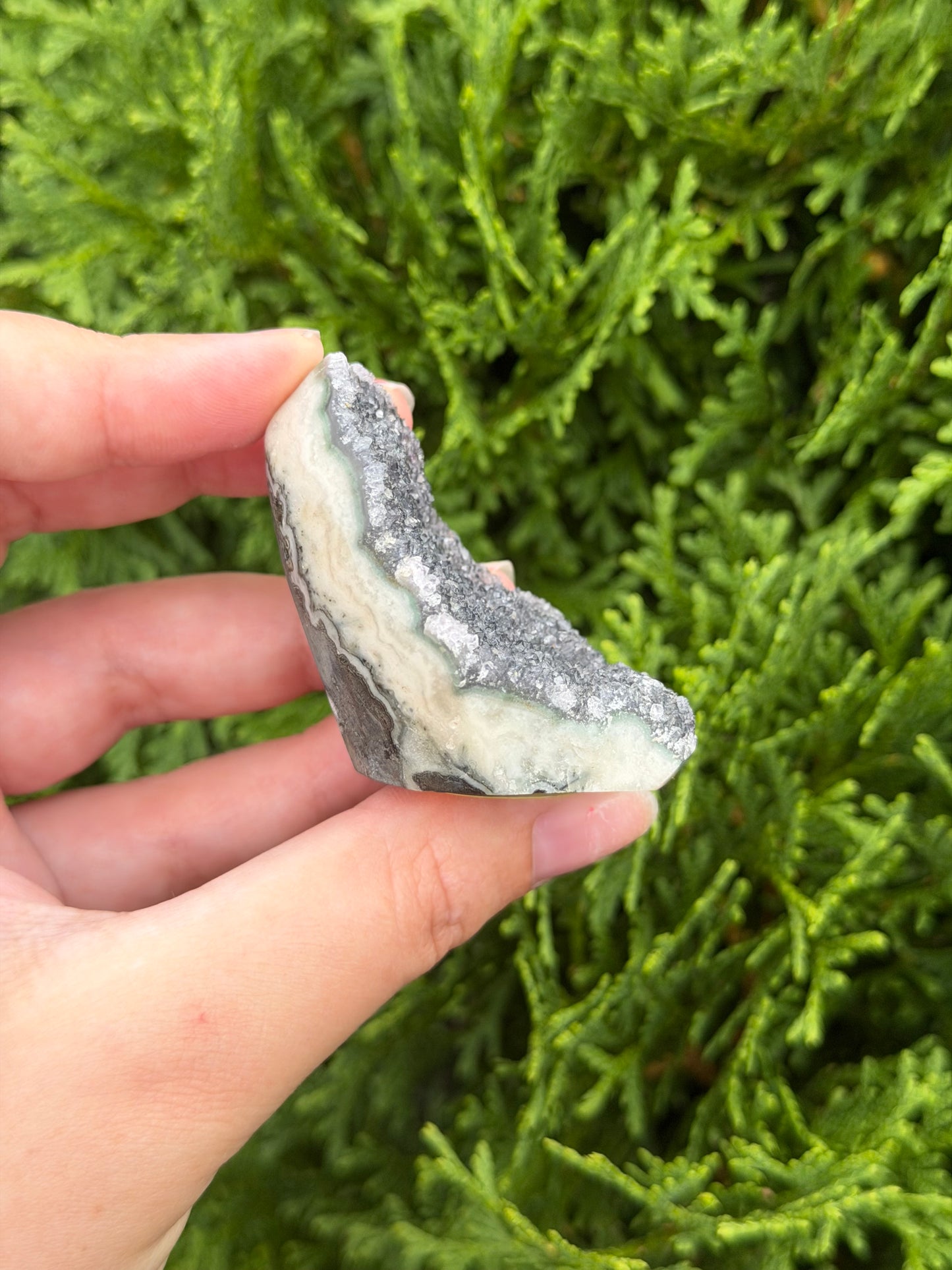 Rainbow Amethyst Cut Base