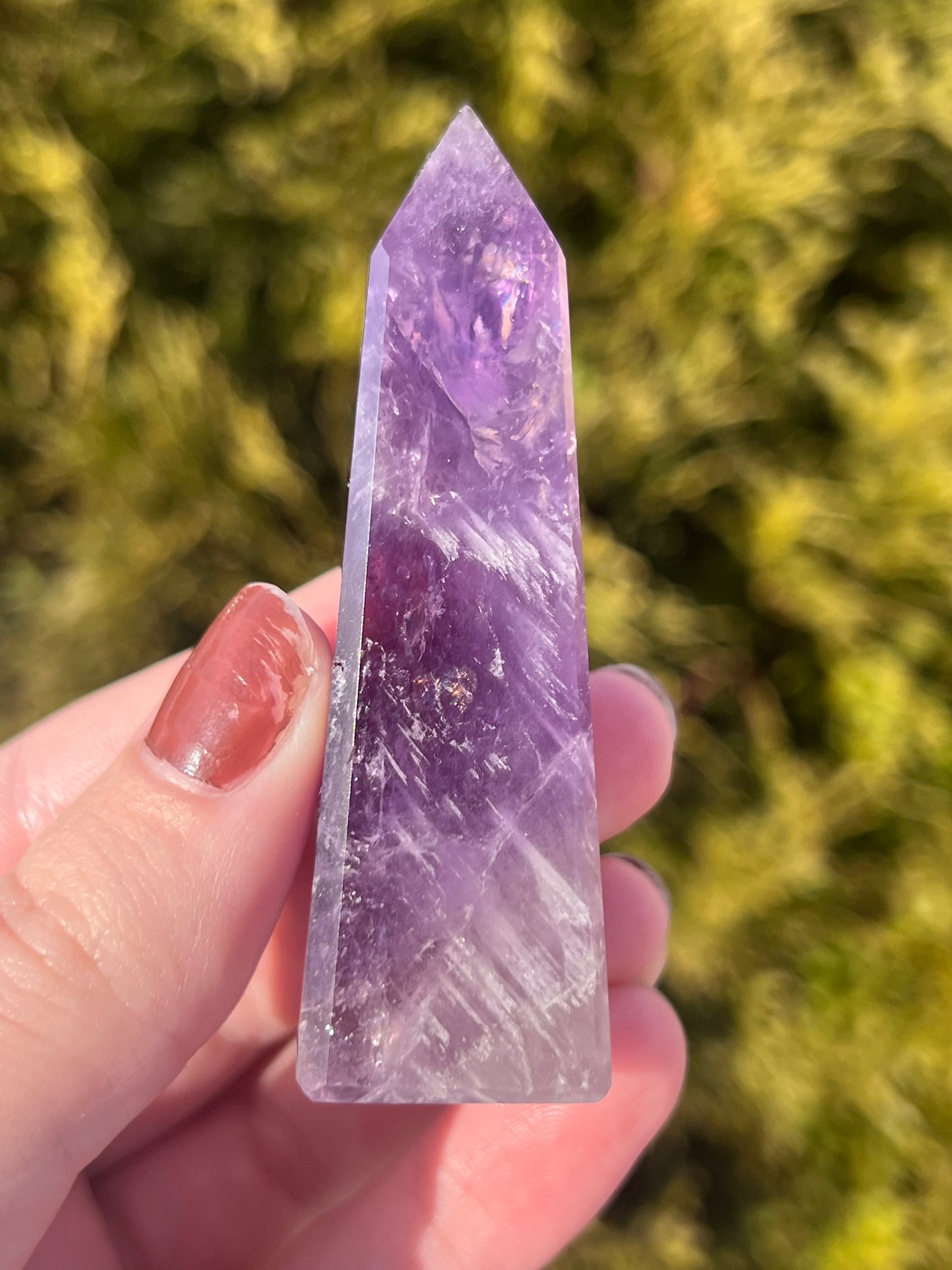 Amethyst Mini Obelisk
