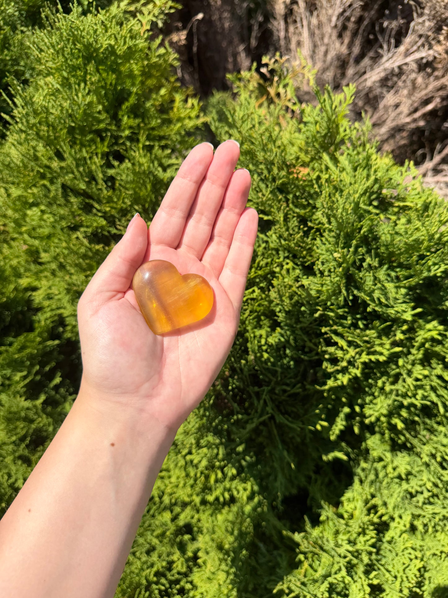 Fluorite Heart D