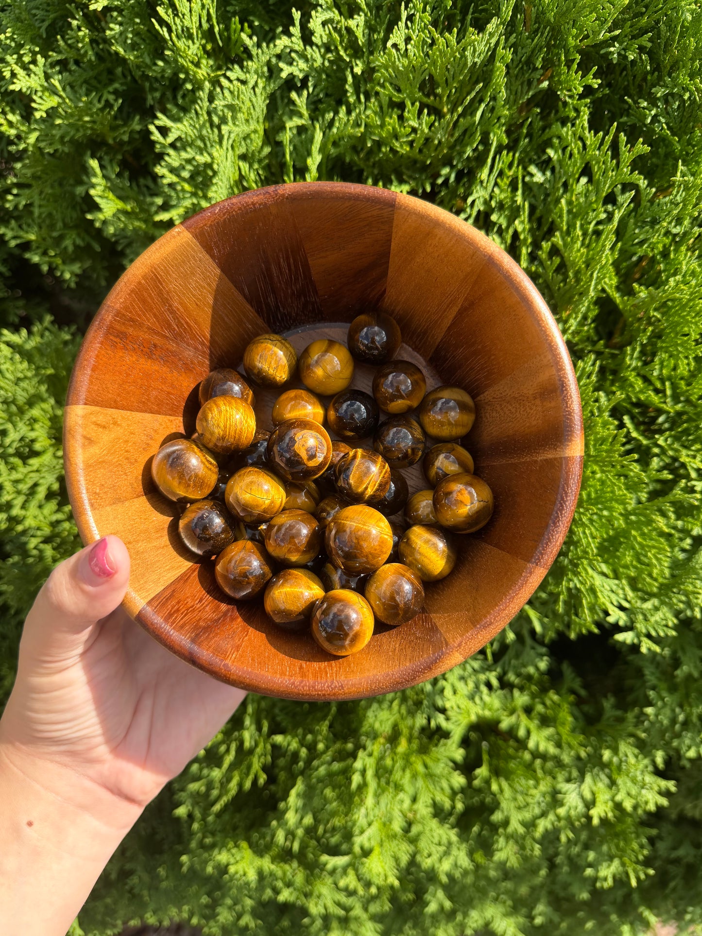 Mini Tiger’s Eye Sphere