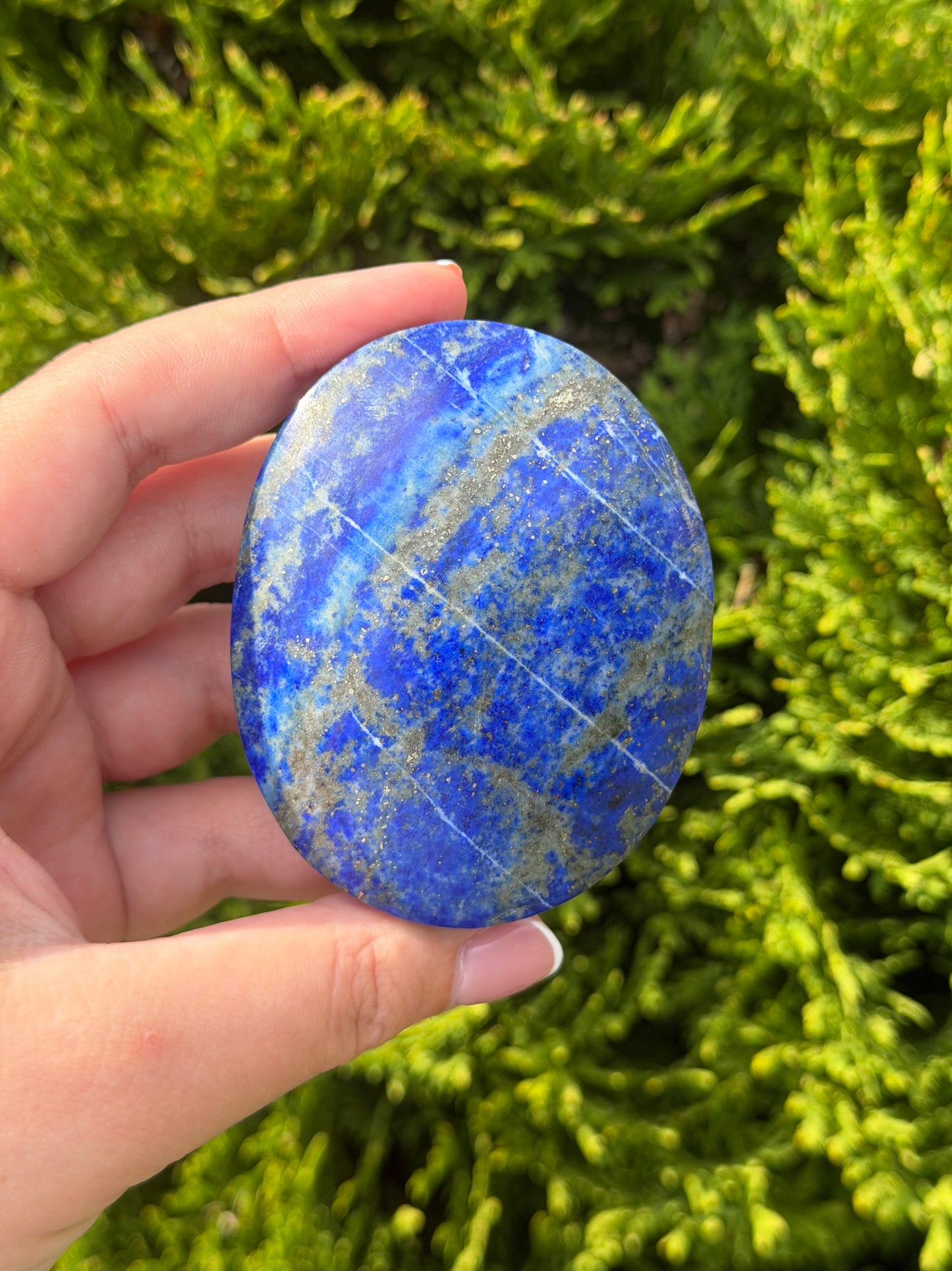 Lapis Lazuli Palm Stone 2