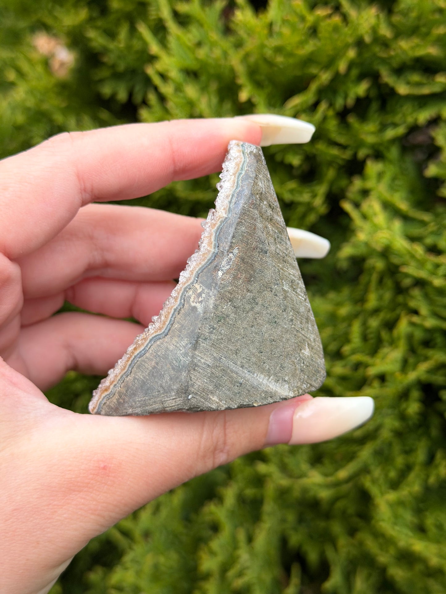 Rainbow Amethyst Cut Base