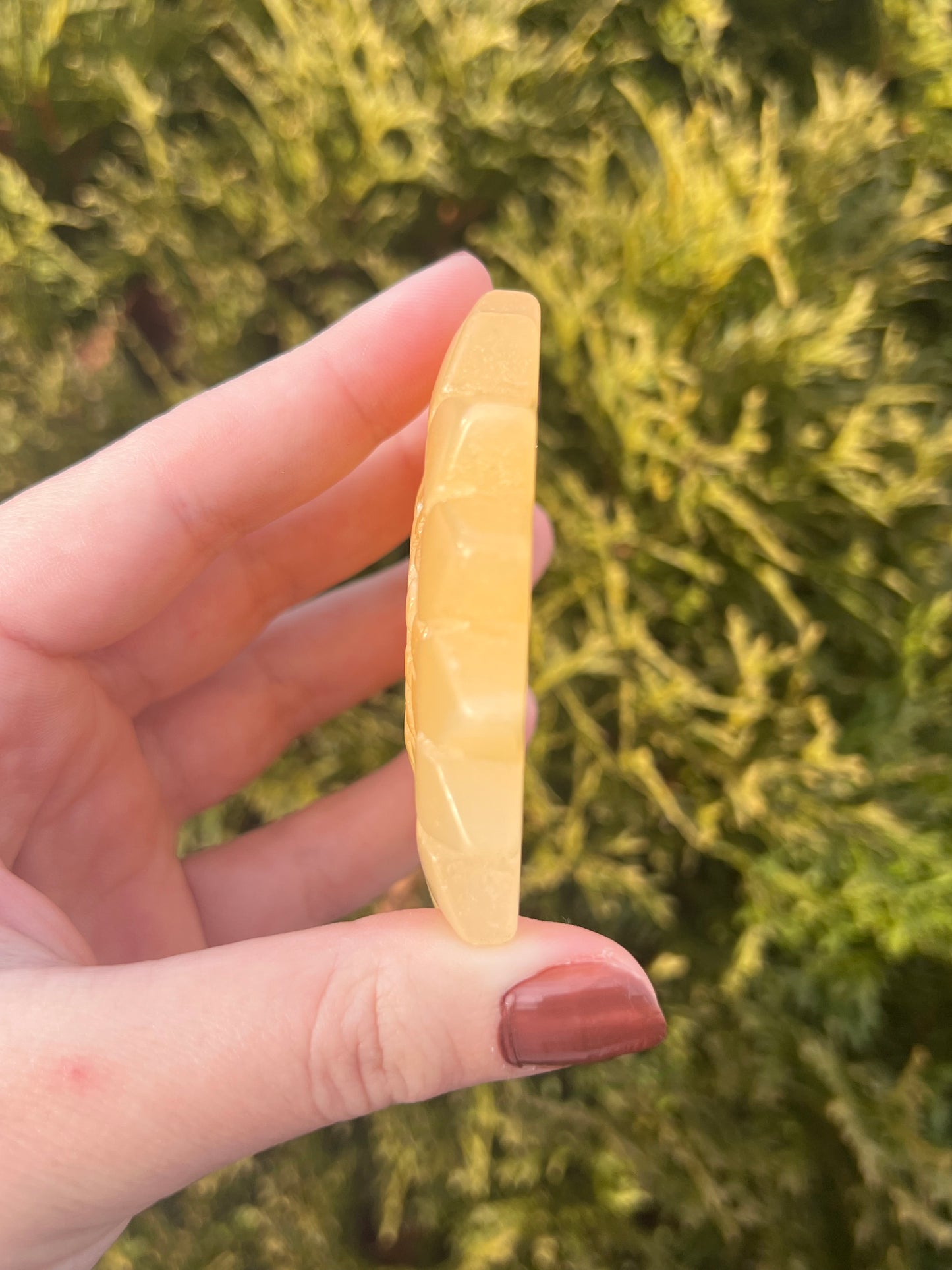 Orange Calcite Sun