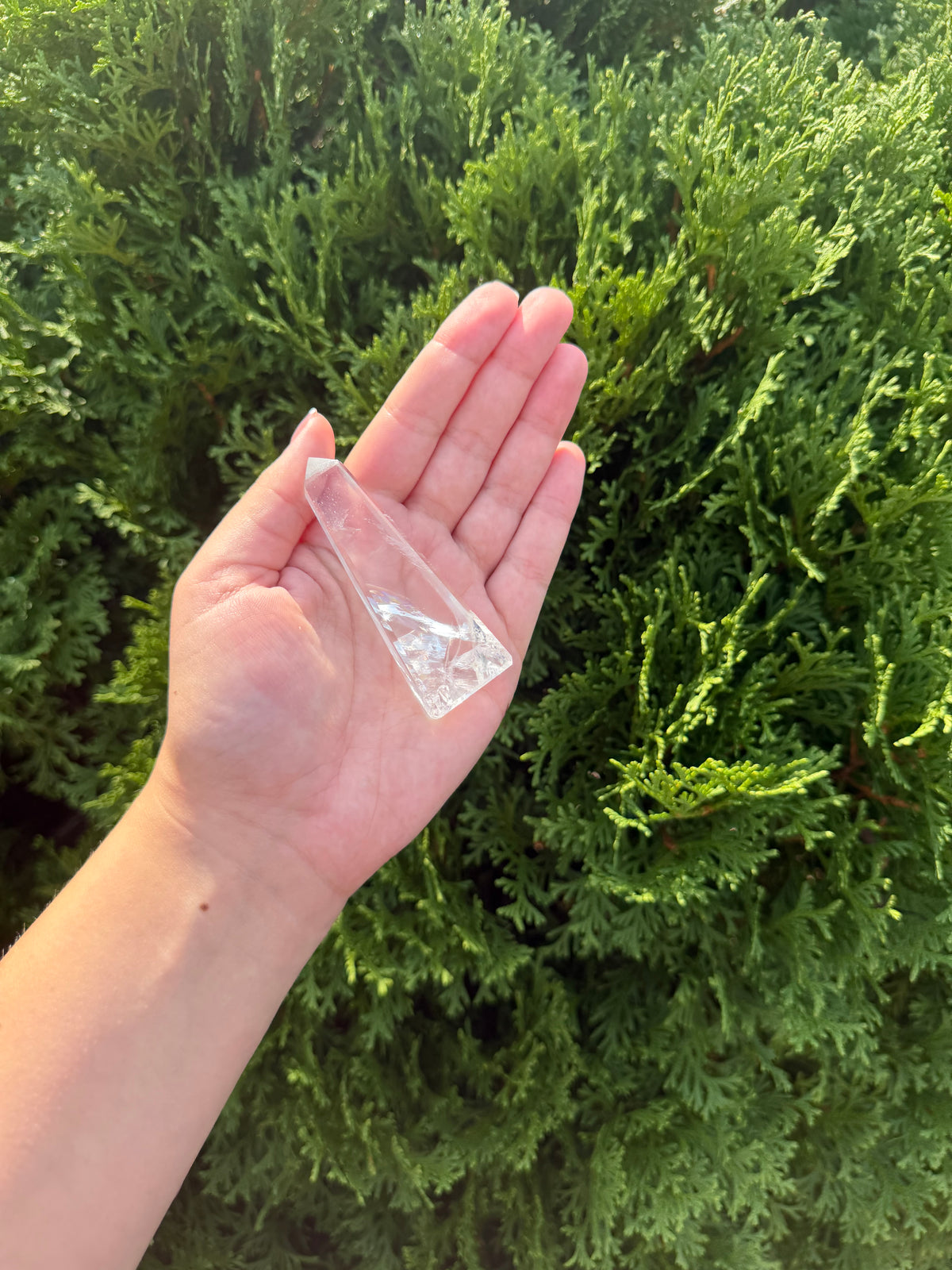Mini Clear Quartz Obelisk