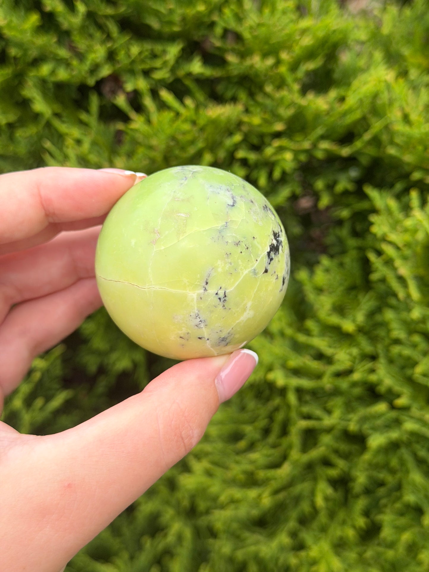 Green Opal Sphere