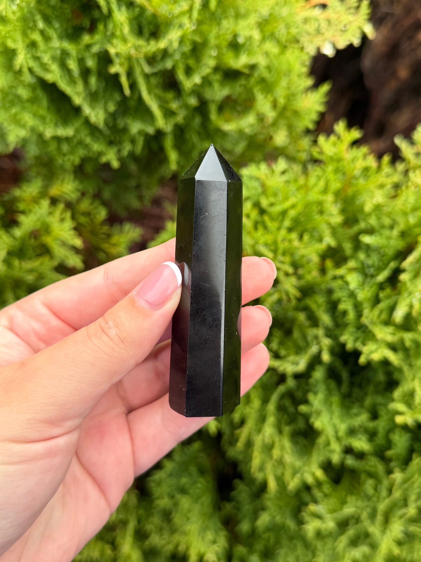 Black Obsidian Point 1