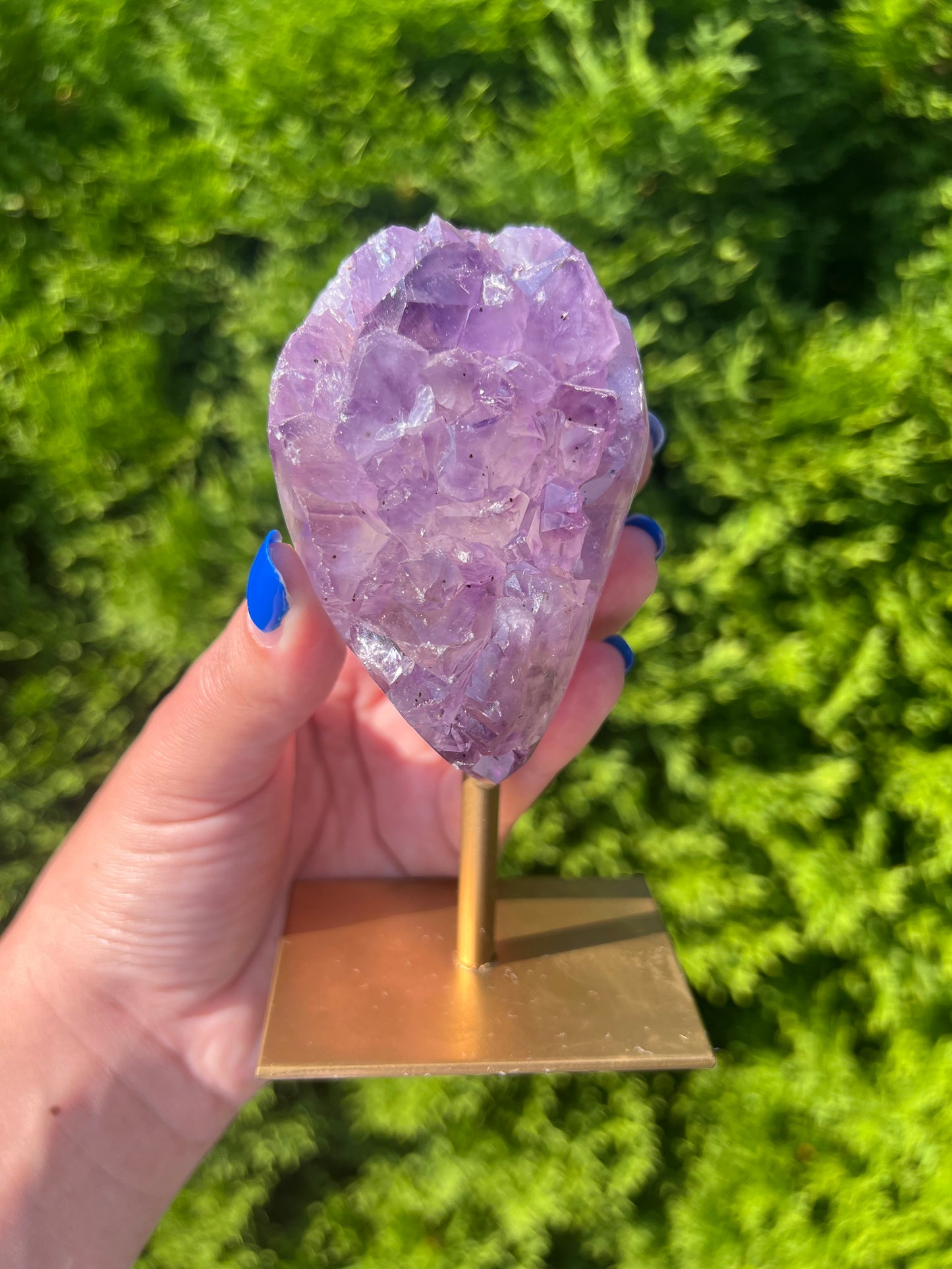 Amethyst Cluster on Stand