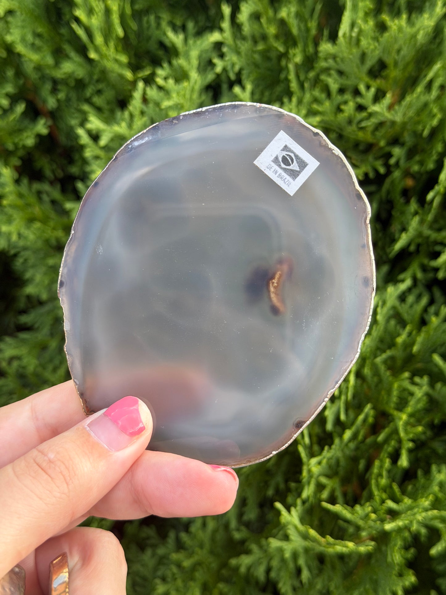 Agate Coaster Set from Brazil