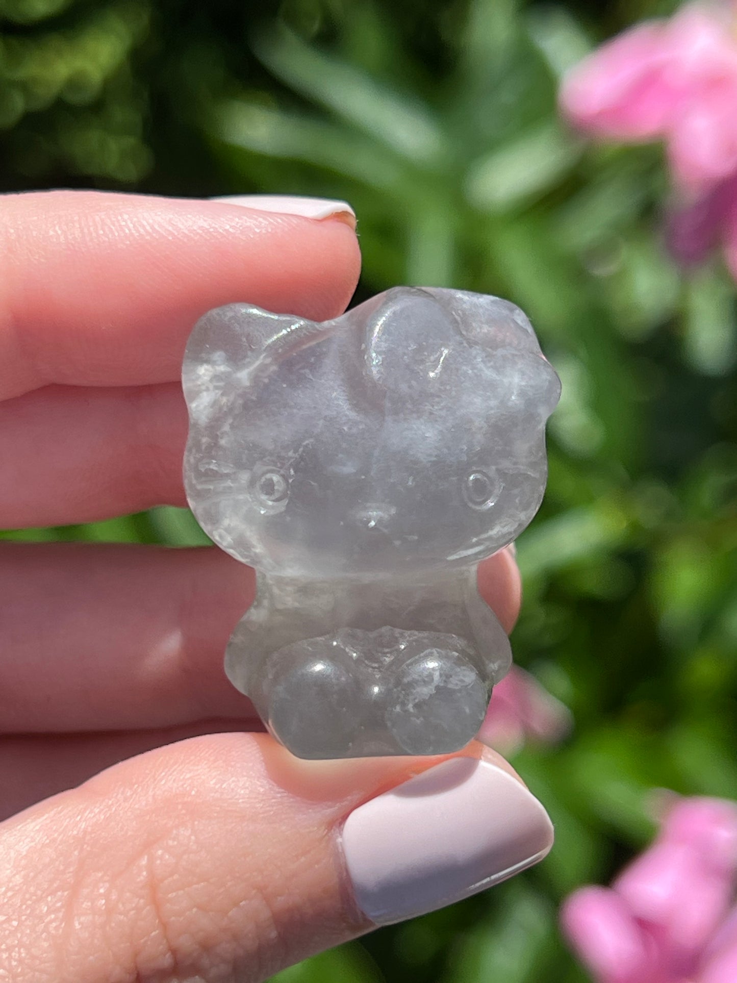 Fluorite Hello Kitty