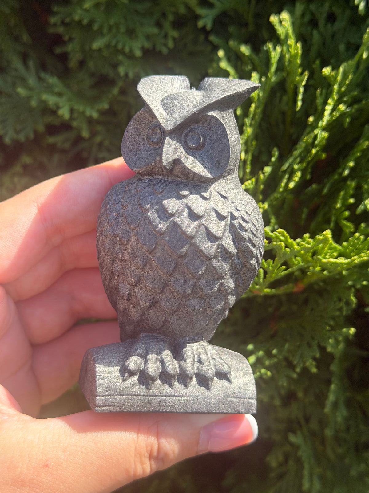 Shungite Owl
