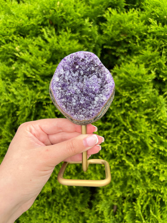 Amethyst Cluster on Stand