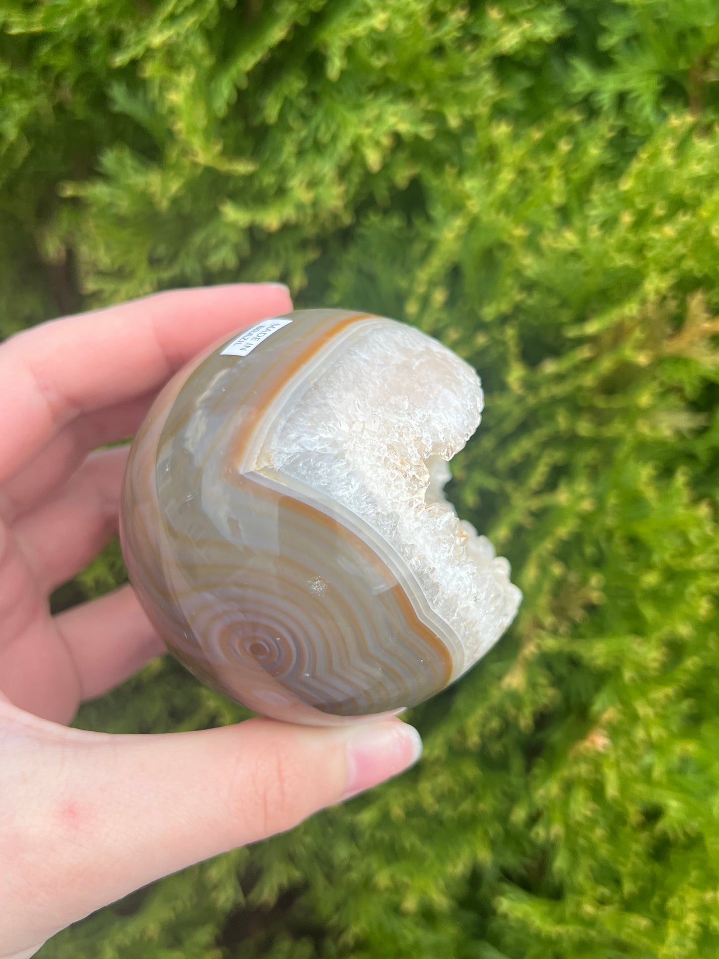 Druzy Agate Sphere