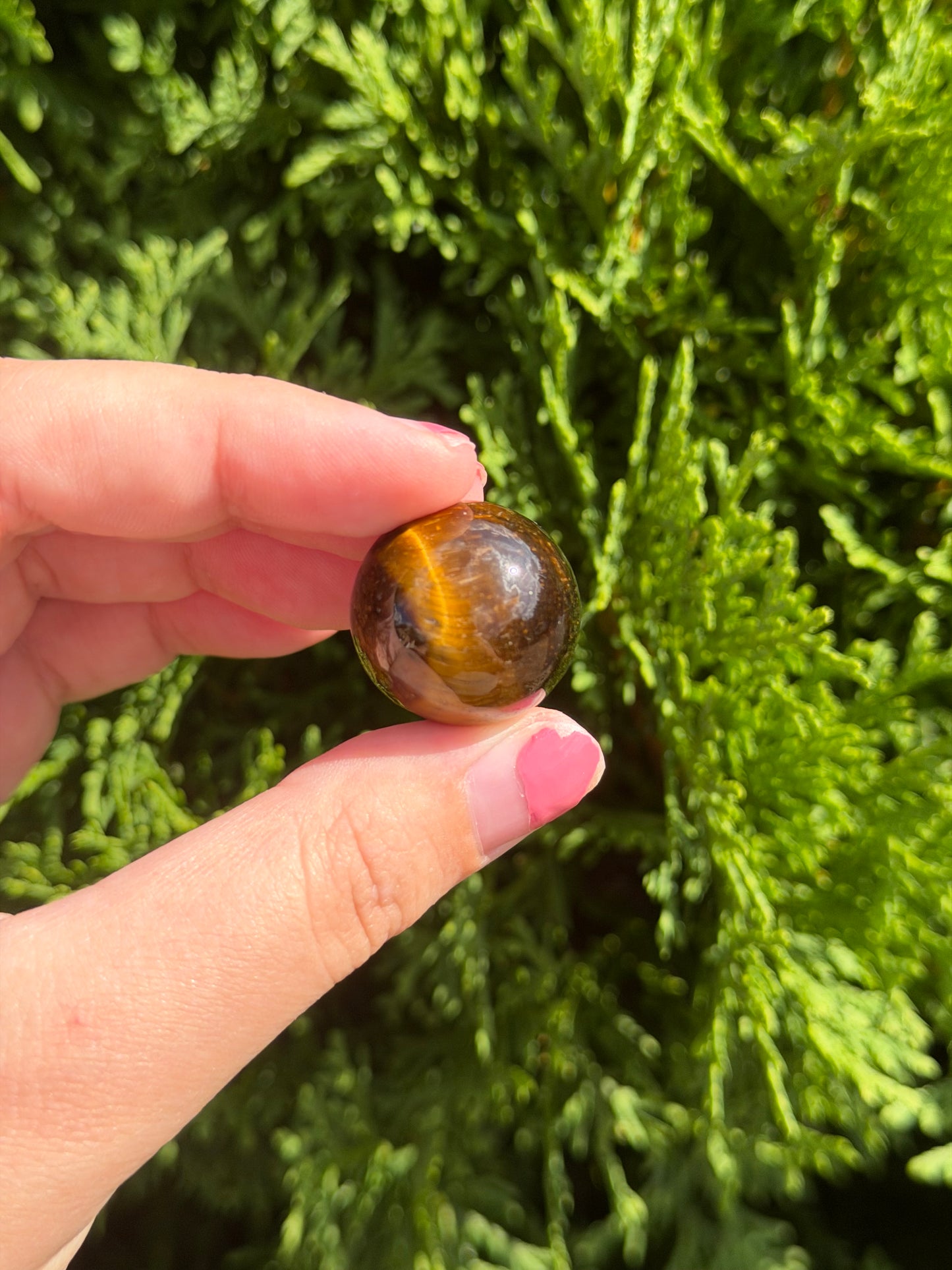 Mini Tiger’s Eye Sphere