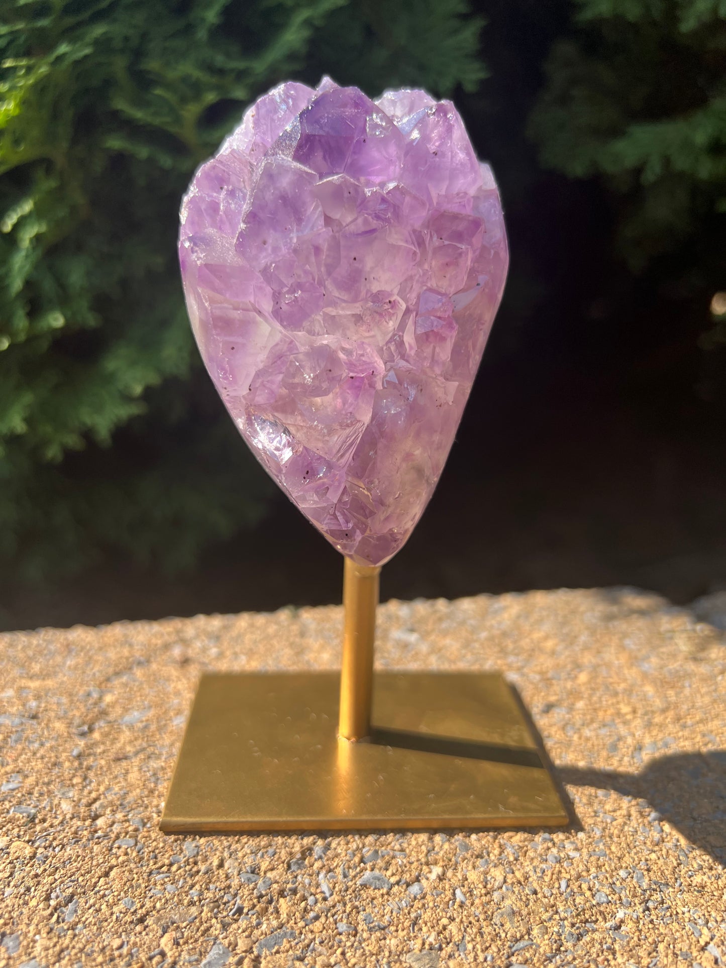 Amethyst Cluster on Stand