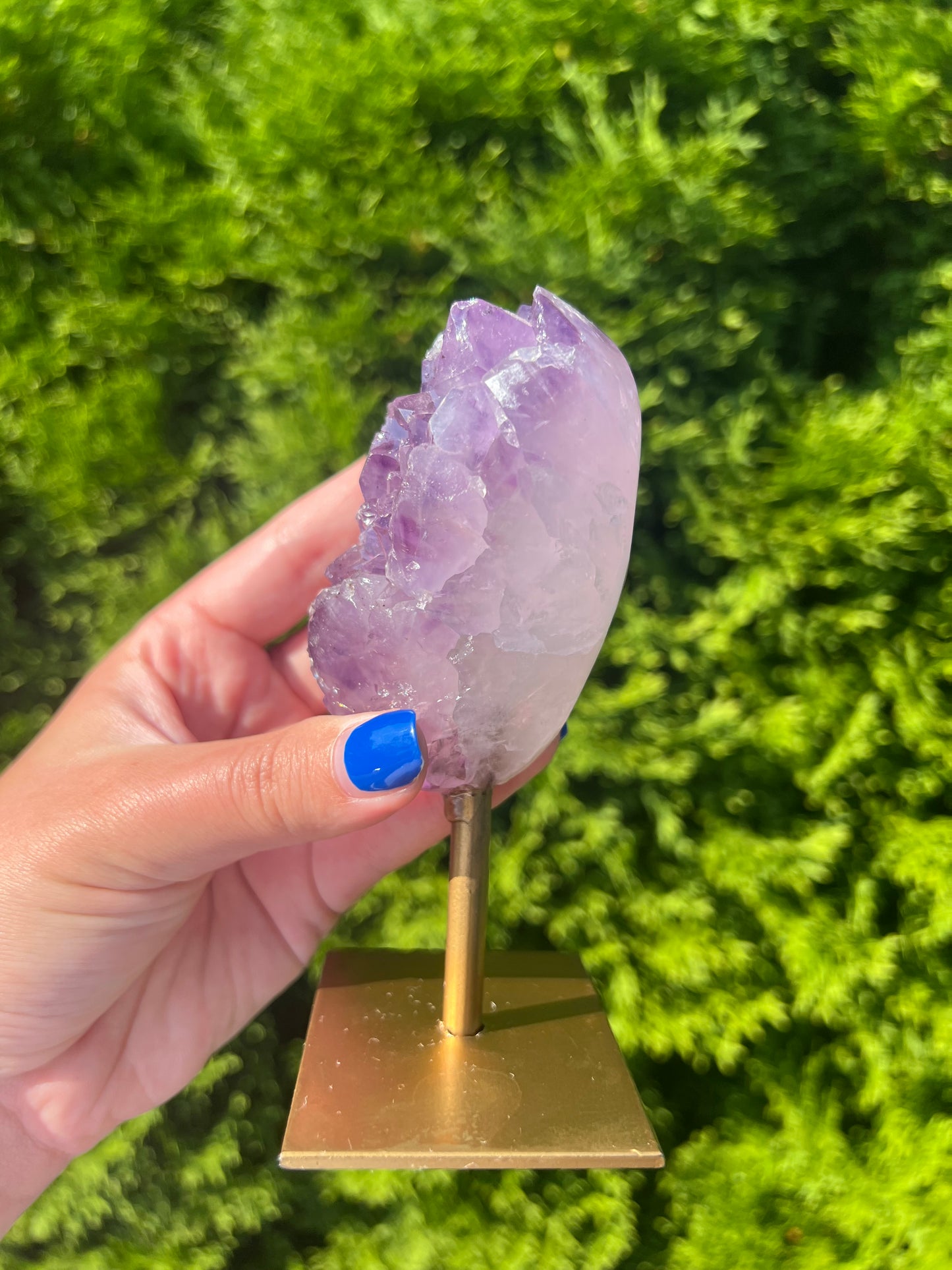 Amethyst Cluster on Stand