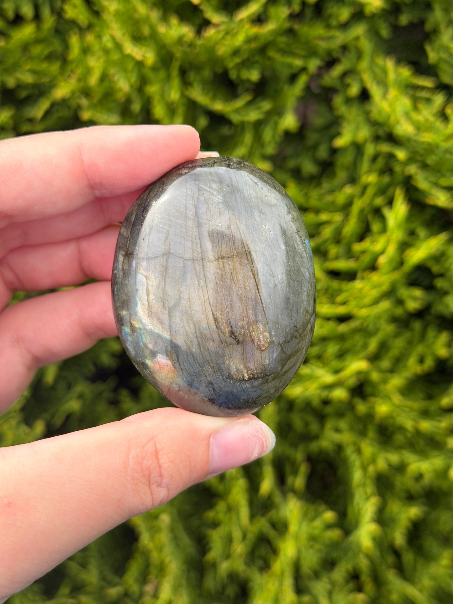 Small Labradorite Palm Stone