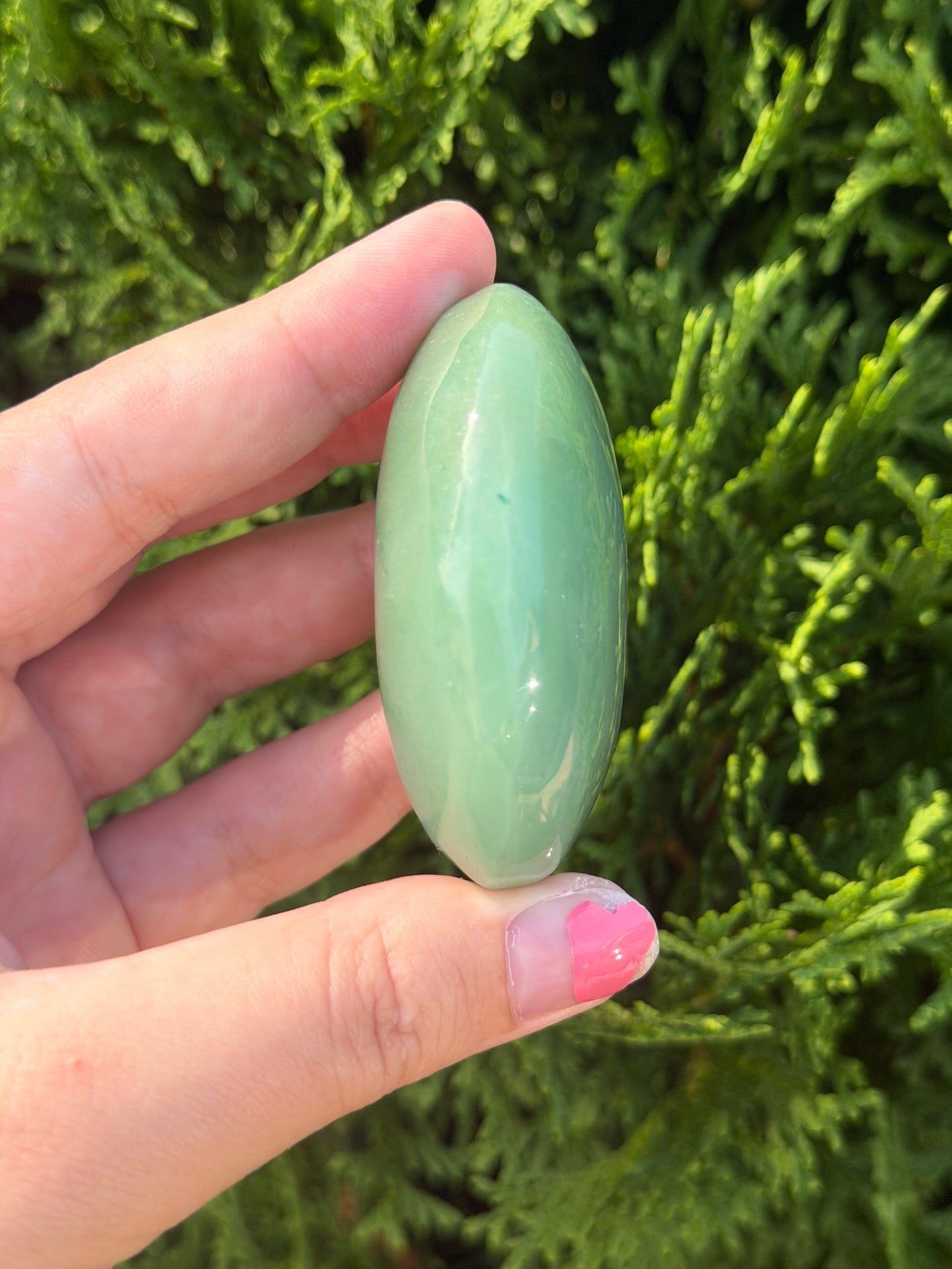 Green Aventurine Palm Stone