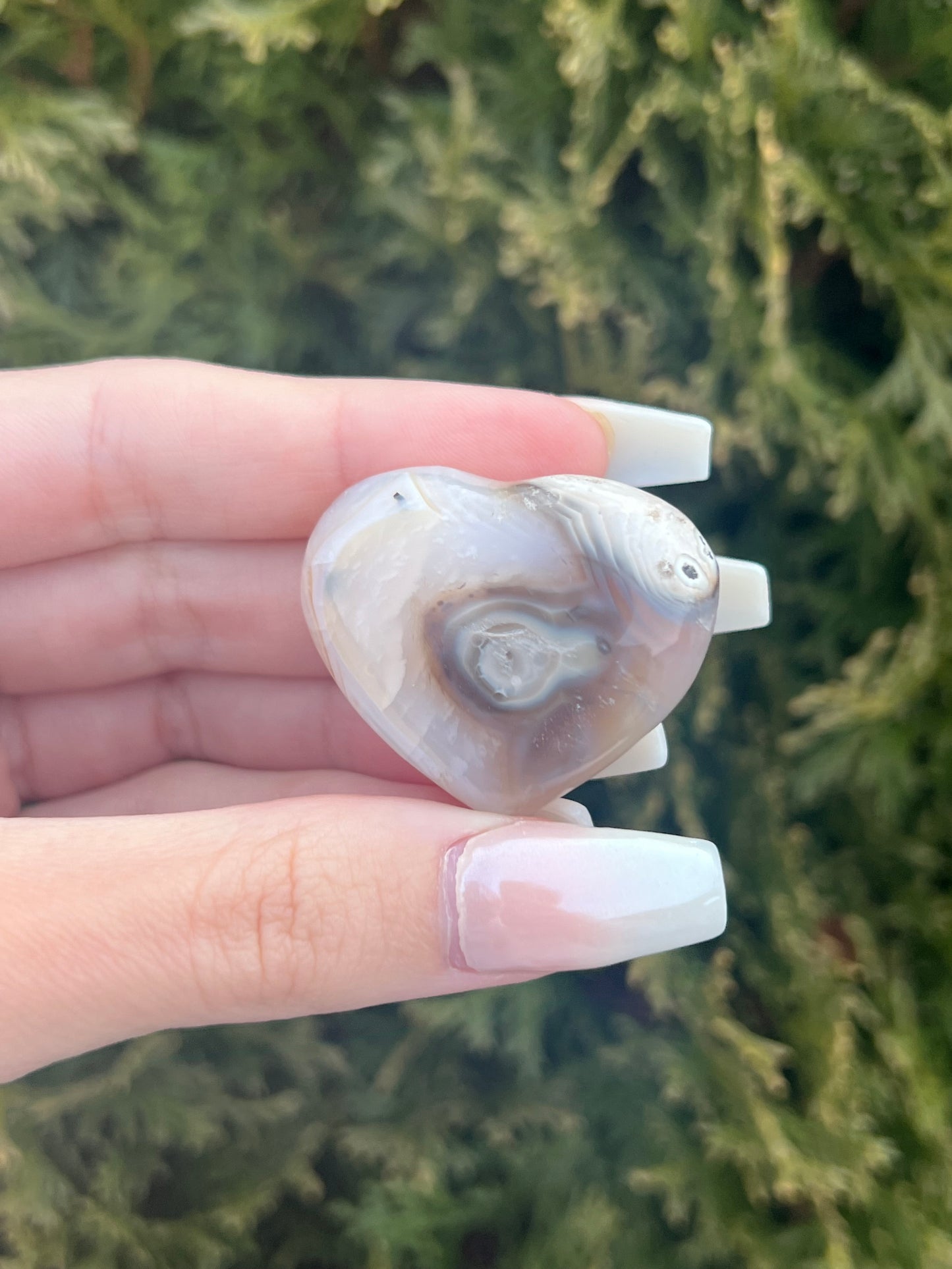 Mini Agate Hearts