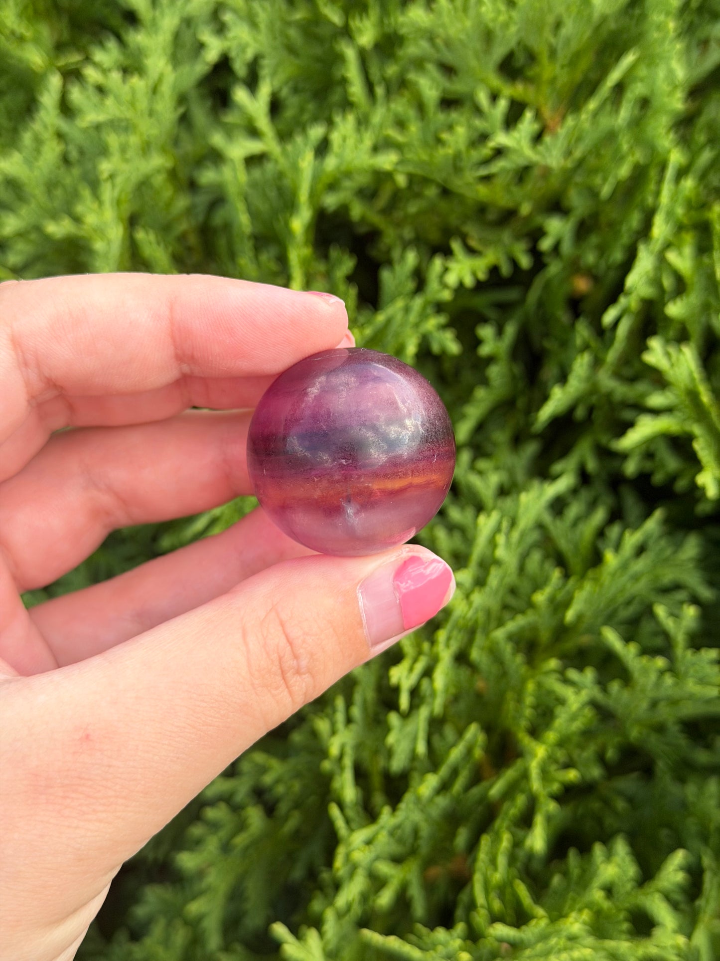 Purple Fluorite Mini Sphere