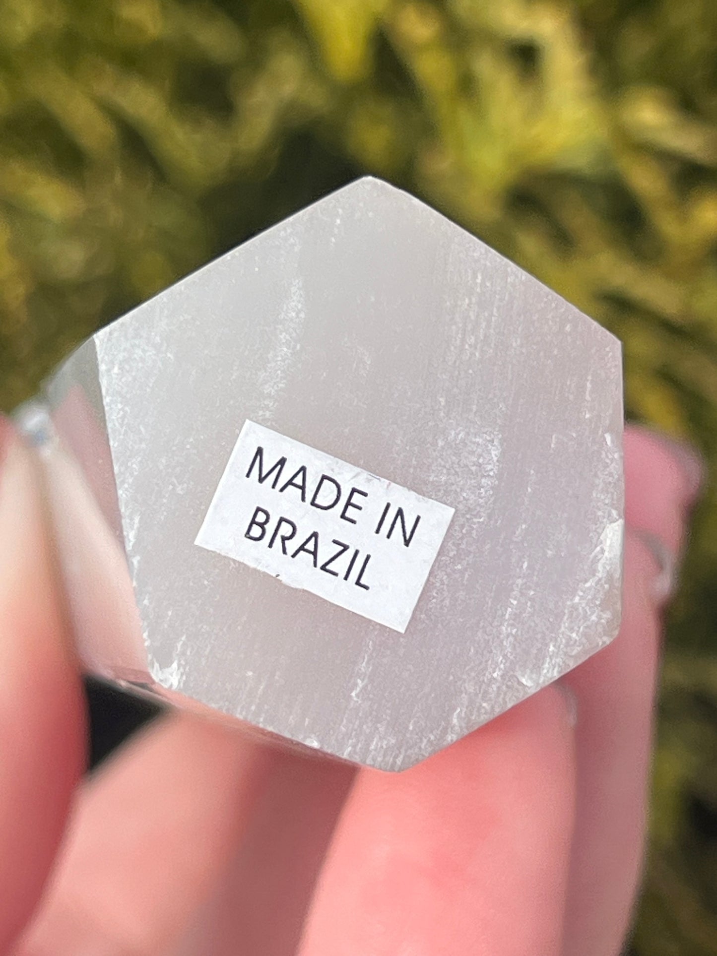 Druzy Agate Point with Aura Coating