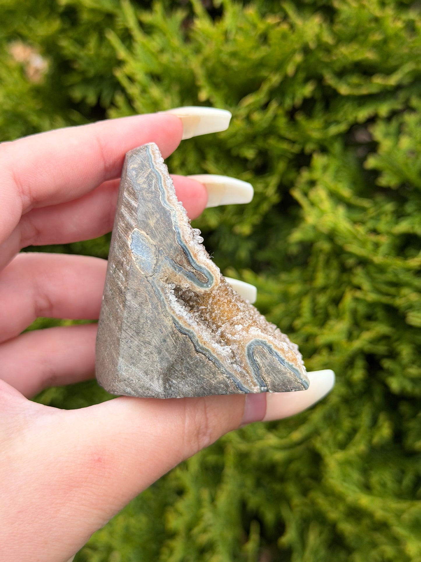 Rainbow Amethyst Cut Base